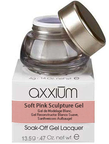 55-250132 OPI AXXIUM SOFT PINK SCULPTURE GEL 0.47OZ